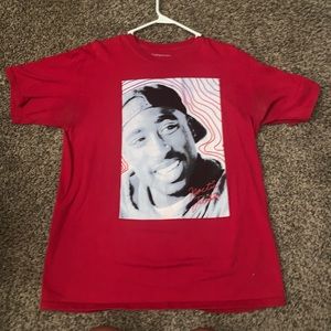 Red Tupac Tee